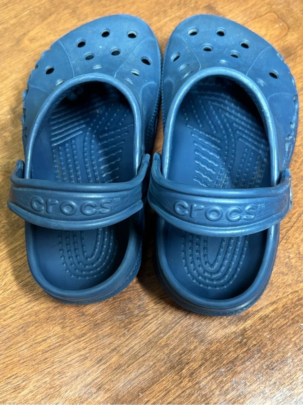 CROCS Kids Classic Clog in Dark Blue
